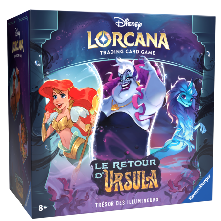 Lorcana chapitre 4 – Le retour d’Ursula : Trésor des illumineurs – Trove Pack FR