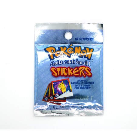 Pokémon Artbox Stickers Series 1 - Sachet de 10 Stickers - Année 1999