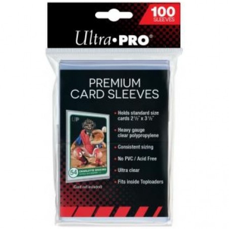 Ultra•Pro - Protèges-cartes PREMIUM - Transparents - Taille Standard
