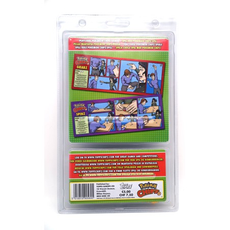 Pokémon Chipz - Pack sous Blister avec 10 jetons Chipz + Collector Bag