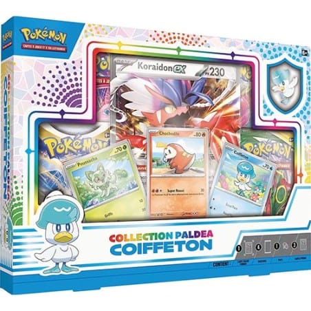 Coffret Paldea Collection - Coiffeton - Jumbo Koraidon -FR