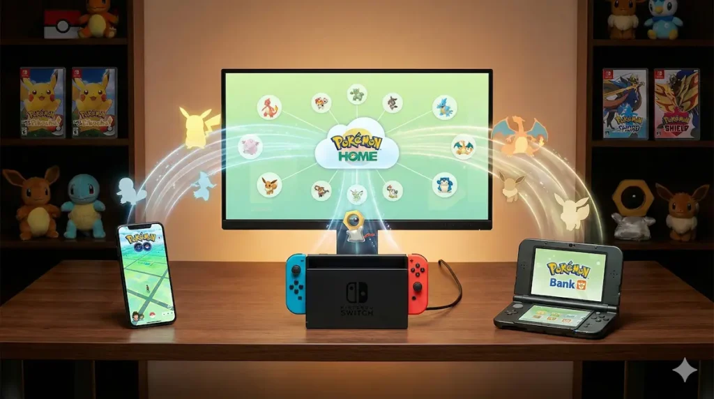 Compatibilité jeux Pokémon Let's Go et Pokémon Épée Bouclier