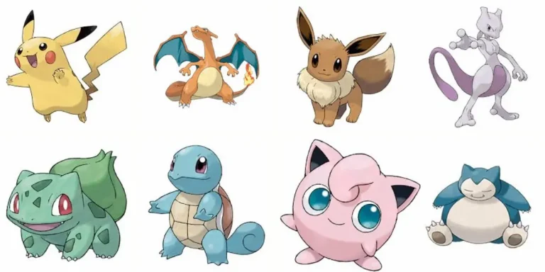 Les 10 Pokémon les plus connus