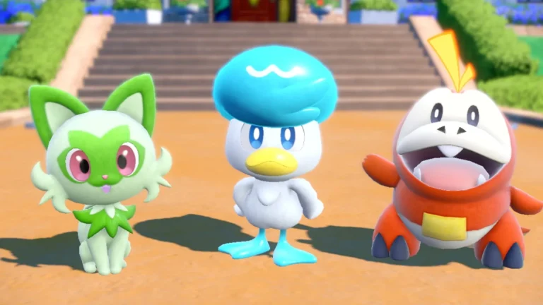 starter pokemon ecarlate et violet