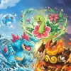 Pokémon Héros Transcendants : Les Méga-Starters et des illustrations sublimes dévoilés pour ME2.5 !