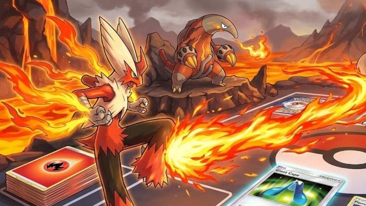 Deck Méga-Braségali ex & Aflamanoir Pokémon Pocket