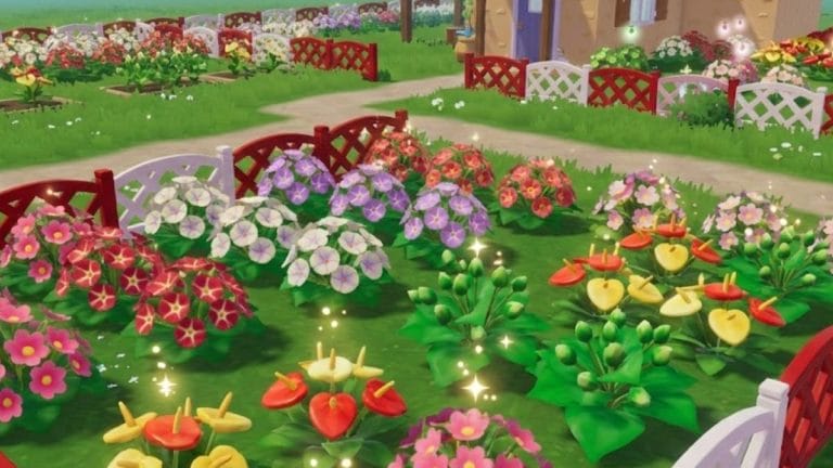 Hybridation des fleurs Heartopia