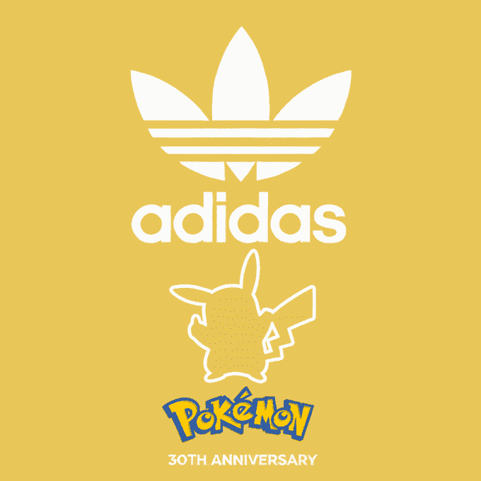 adidas pokemon 30 ans