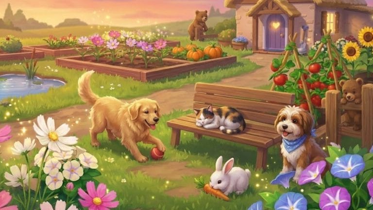 animaux de compagnie heartopia