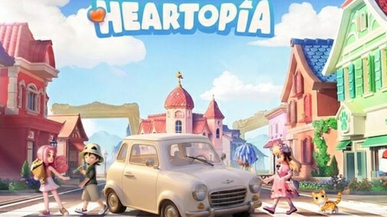 berline blanche heartopia