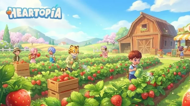 fraises heartopia strawberry