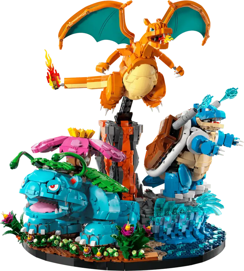 lego Florizarre Dracaufeu Tortank