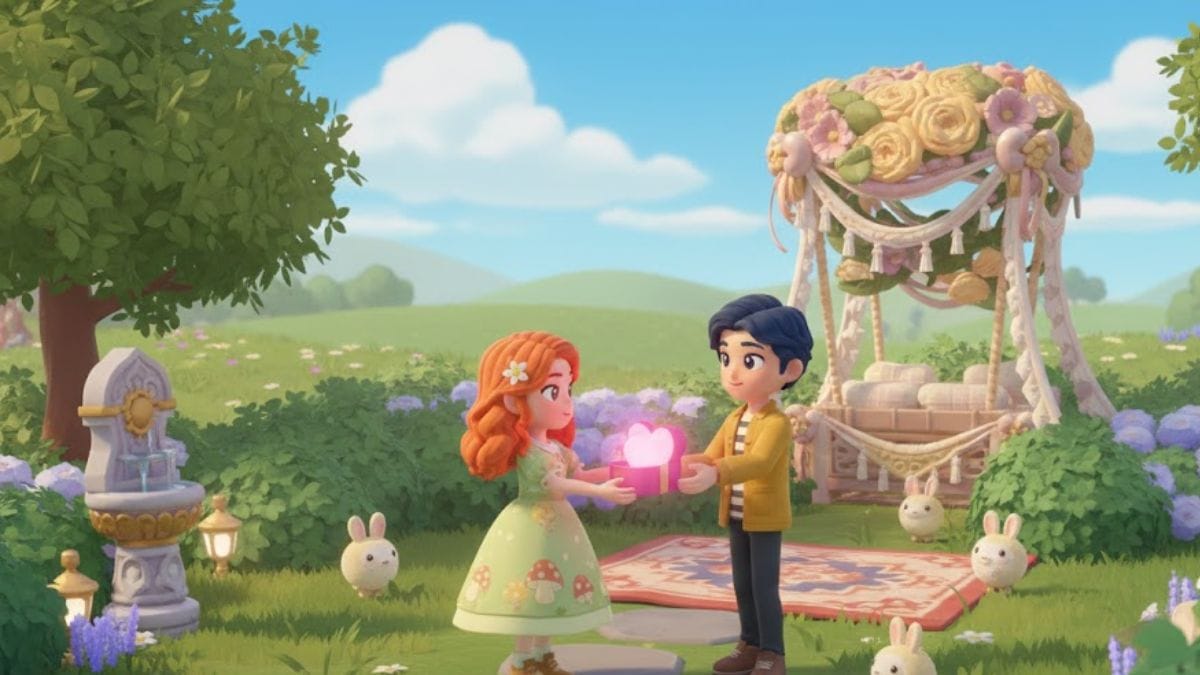 offrir un cadeau heartopia