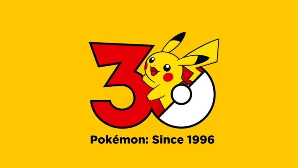 pokemon 30th anniversaire