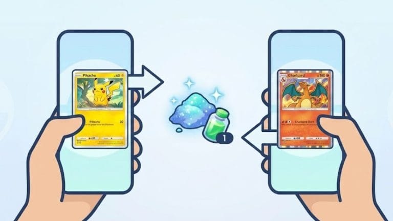 trading pokemon tcg pocket