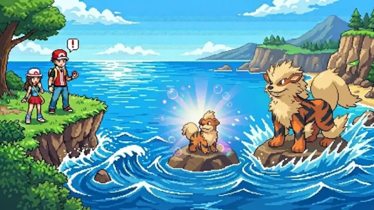 caninos pokemon rouge feu