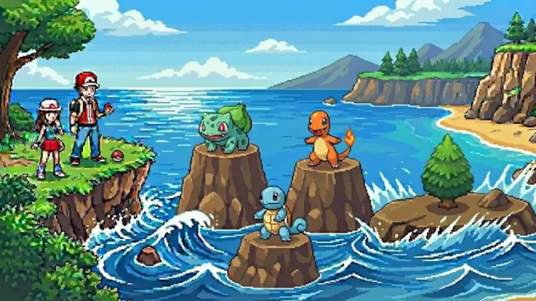 starter pokemon rouge feu vert feuille