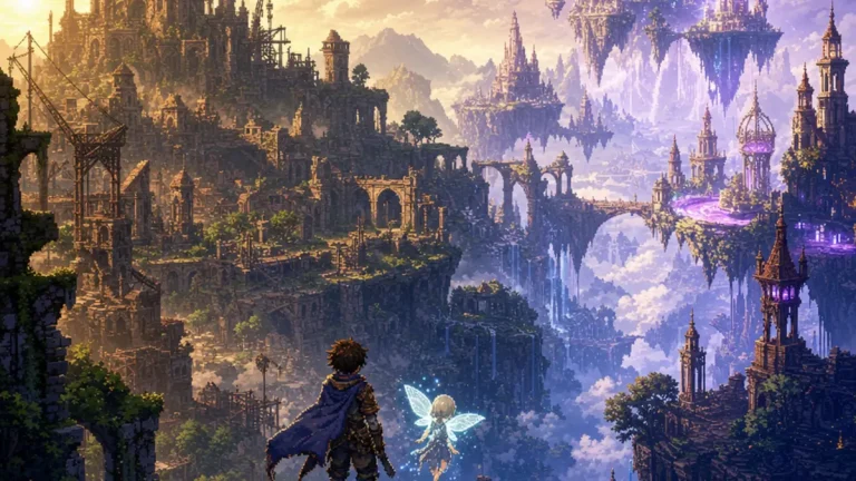The Adventures of Elliot: The Millennium Tales, action-RPG HD-2D de Square Enix, sortie juin 2026
