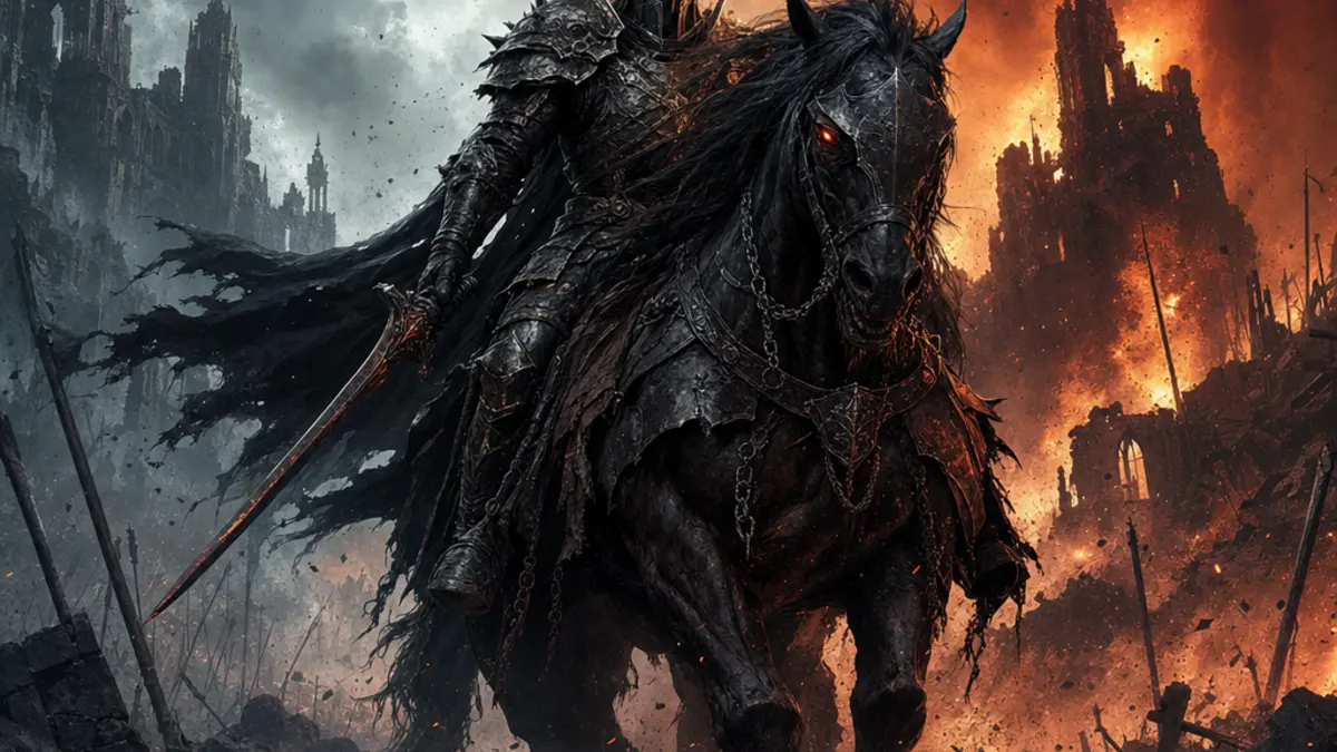 Darksiders Warmastered Edition sur PS5 et Xbox Series X|S avec War le cavalier de l'Apocalypse