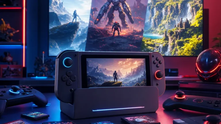 Selection de jeux et accessoires Nintendo Switch 2 en promotion en mai 2026