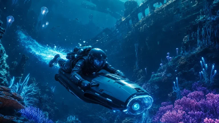 Le Wakemaker de Subnautica 2, equipement de nage rapide inspire du Sea Glider