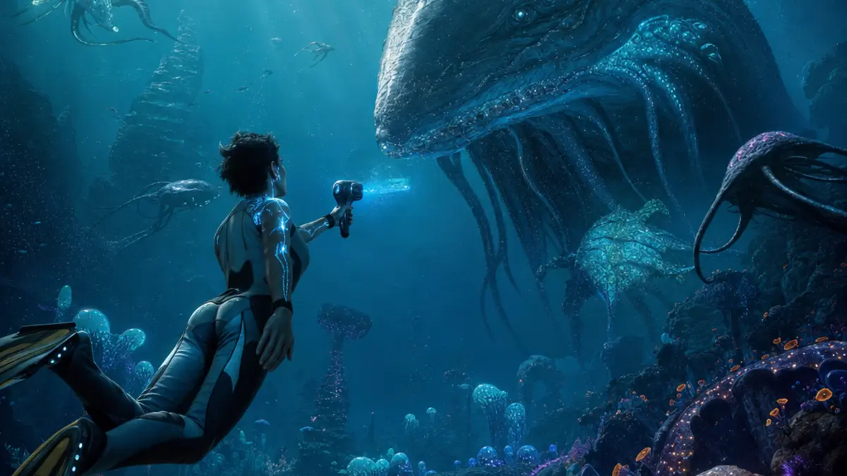 Interface des Biomods actifs et passifs dans Subnautica 2, competences du personnage