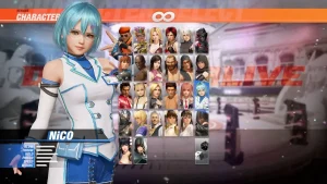 Illustration de Dead or Alive 6 Last Round franchissant le million de ventes, personnages emblematiques en action.