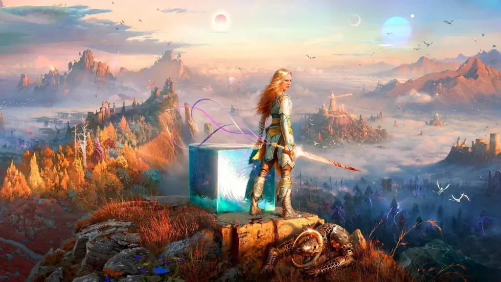 Faye, heroine de God of War: Laufey, se tient dans l'Everywhen, un royaume mystique ou les mythologies se croisent.