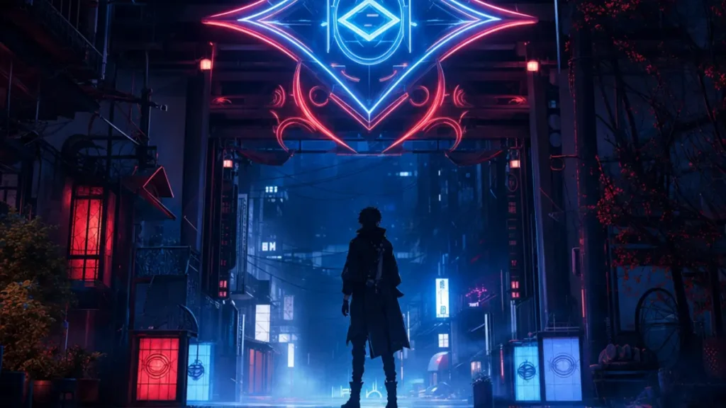 Un visuel conceptuel de Persona 6 avec le logo du Xbox Games Showcase 2026 en arriere-plan