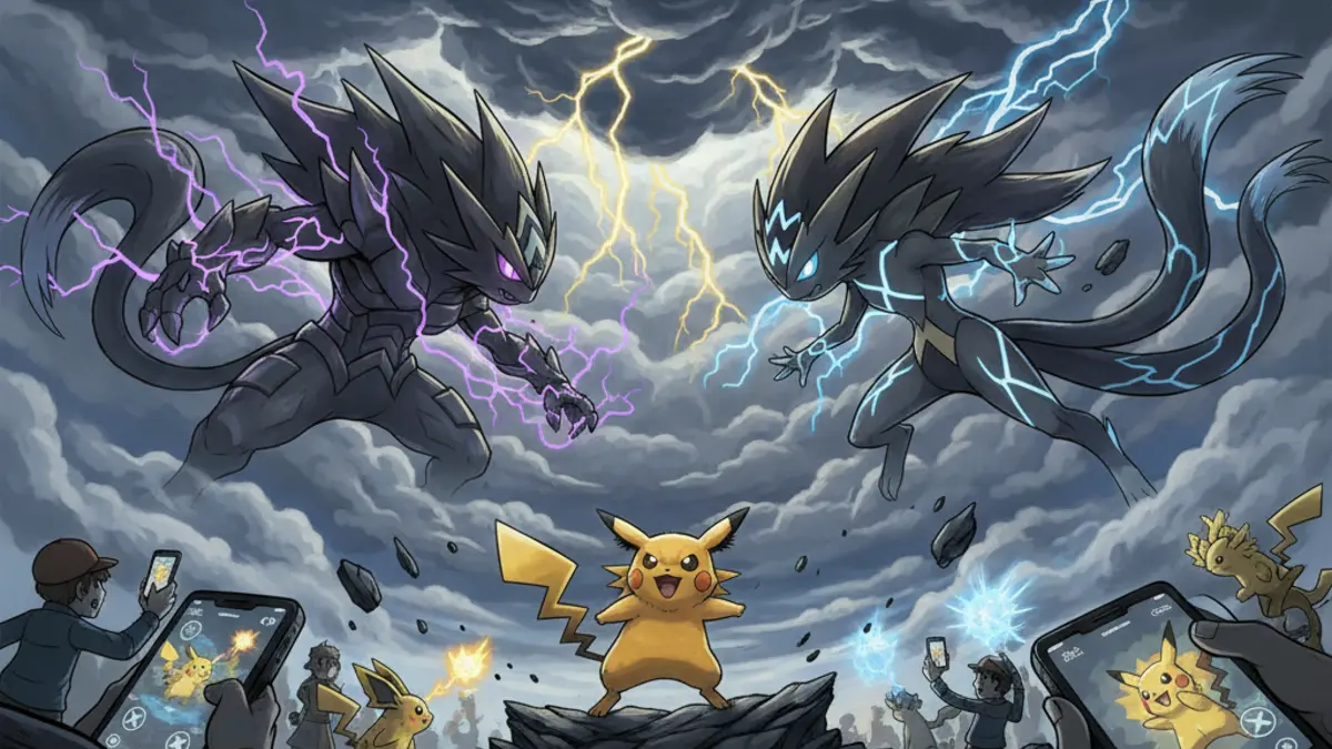 Affiche promotionnelle du Raid Day Super Mega Raichu dans Pokemon Go le 18 juillet 2026