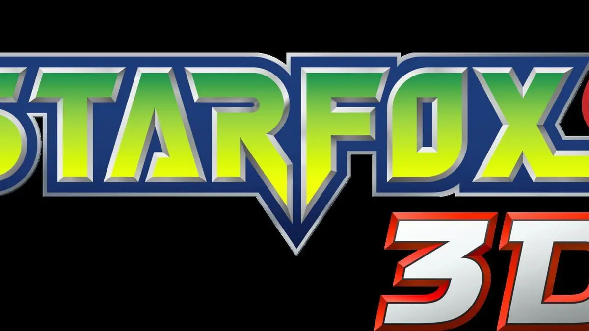 Fox McCloud debout devant son Arwing dans le remake de Star Fox pour Nintendo Switch 2, avec l'equipe Star Fox en arriere-plan sur fond spatial.