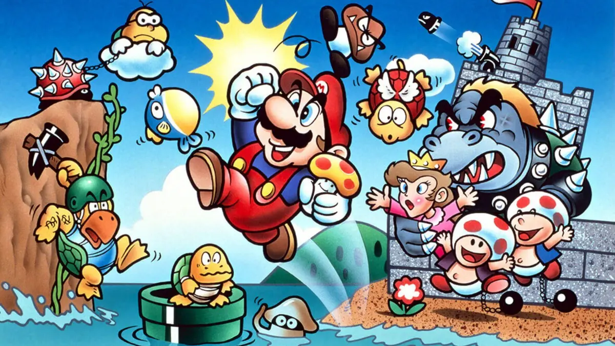 Cartouche NES scellee de Super Mario Bros. avec gloss sticker seal, vendue 3 millions de dollars chez Heritage Auctions en juin 2026.