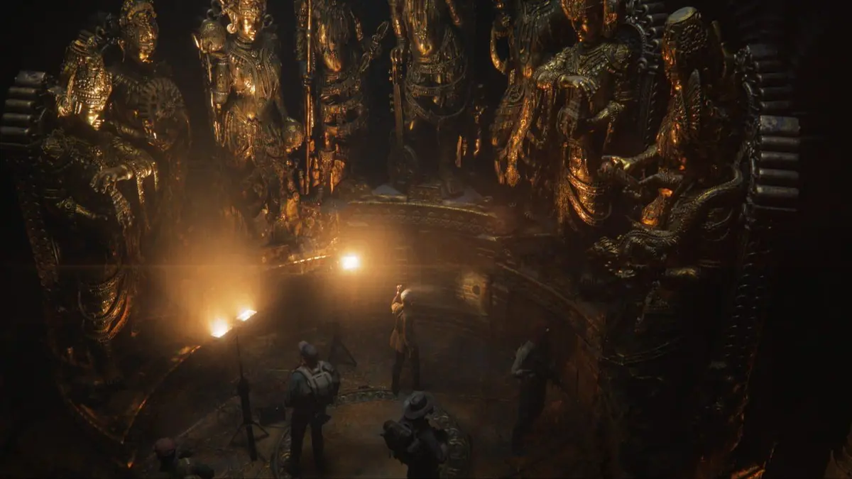 Illustration montrant Lara Croft dans Tomb Raider Catalyst, un jeu situe apres Underworld dans la chronologie unifiee.
