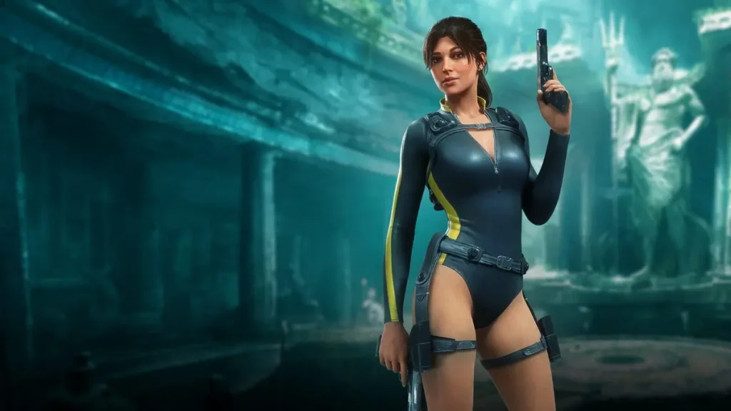 Visuel du jeu Tomb Raider: Legacy of Atlantis, remake du premier episode de 1996, pour lequel Crystal Dynamics a clarifie l'usage d'IA generative pour le prototypage uniquement.