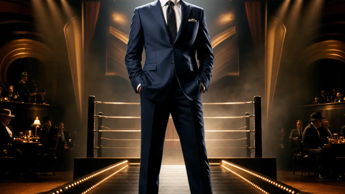 Strauss Zelnick, PDG de Take-Two, modelise en costume bleu dans le roster de WWE 2K26.