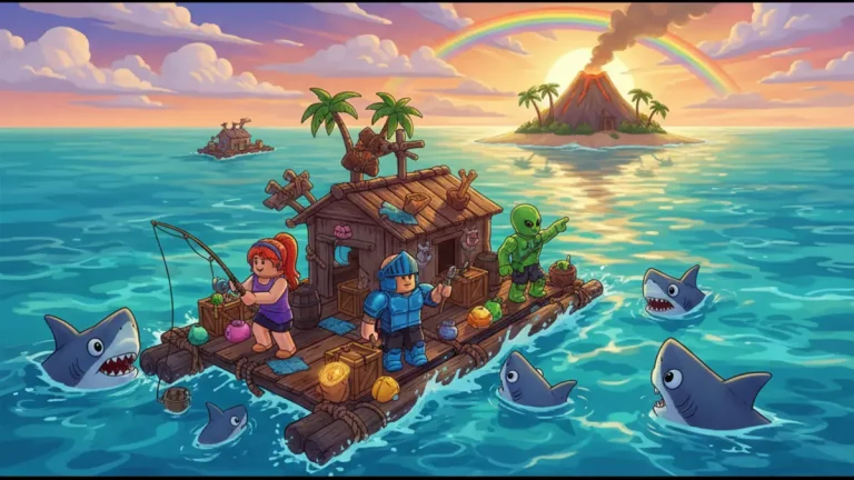 Codes 50 Days on a Raft : Roblox (Juillet 2026)