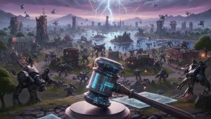 Deux joueurs de Fortnite bannis apres une fraude aux bots sur les iles creatives.