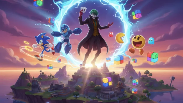 Fortnite : Sonic, Joker et Mega Man au coeur de la saison Gaming Legends ?
