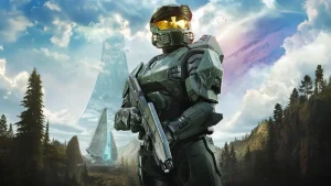 Boite de l'edition collector physique de Halo: Campaign Evolved avec la statue du Major, la puce Cortana et le steelbook, symbole du jeu physique face au tout numerique.