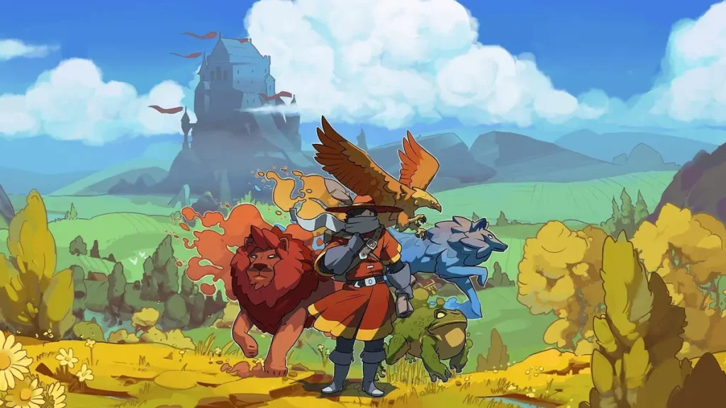 Combat 3v3 dans Monster Sanctuary, un RPG inde monstre-collecting avec structure metroidvania, jouable sur Nintendo Switch 2.