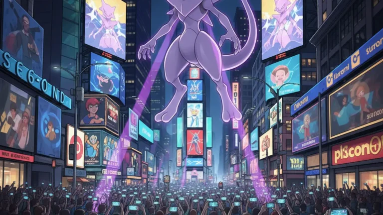 Pokémon GO : Mewtwo débarque à Times Square pour lancer un Fest 2026 gratuit
