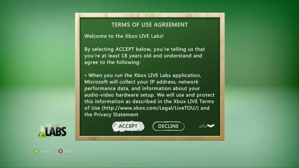 Message d'erreur de connexion Xbox Live sur fond sombre avec une manette en silhouette
