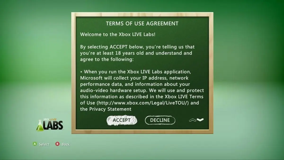 Message d'erreur de connexion Xbox Live sur fond sombre avec une manette en silhouette