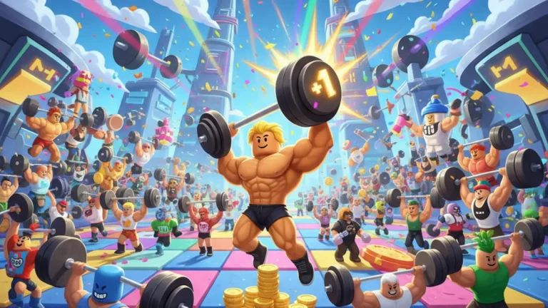Codes +1 Muscle Evolution : Roblox (Août 2026)
