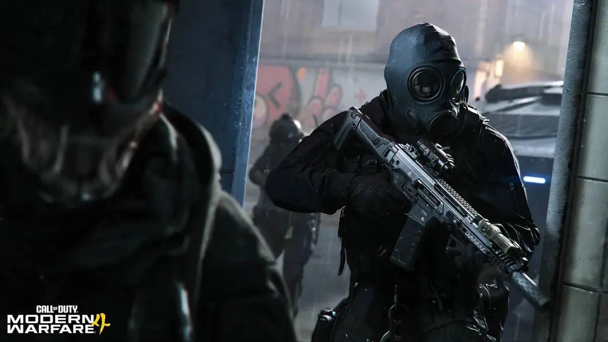 Visuel du jeu Call of Duty Modern Warfare 4 avec mention de l'abonnement en ligne