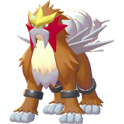 Entei dans Pokémon Pokopia
