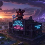 Fortnite : un bâtiment en construction ravive les rumeurs d’un crossover FNAF
