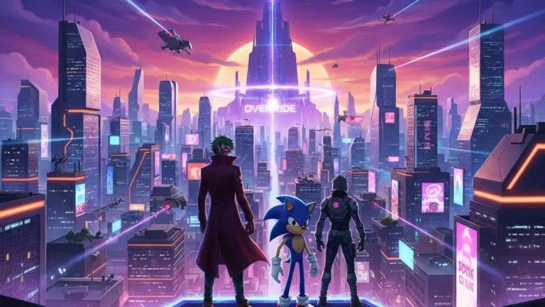 Fortnite : Sonic et Joker en tête d&rsquo;affiche de la saison Override