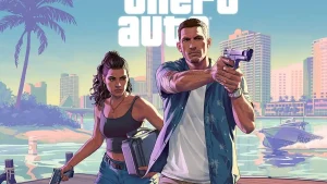 Logo GTA 6 et Netflix sur fond sombre annoncant l'apercu exclusif du 27 aout 2026