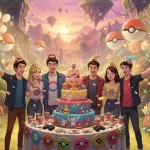Pokémon : Joe Jonas célèbre ses 37 ans avec une fête aux couleurs de la licence culte
